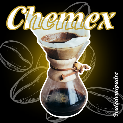 Cafetera de Goteo Tipo Chemex – Edición Café De Mi Padre