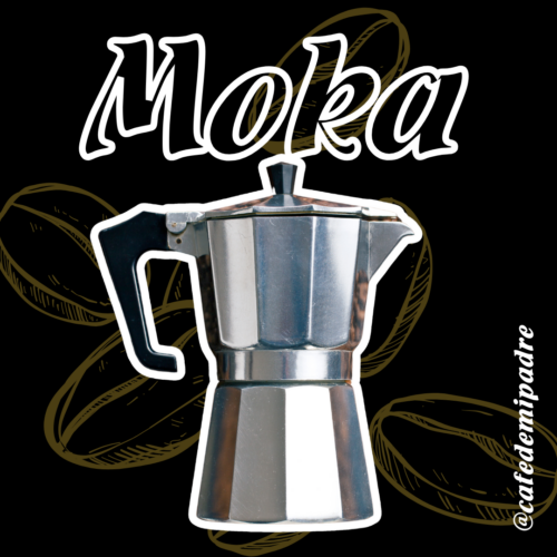 Cafetera Moka Tradicional – Edición Café De Mi Padre
